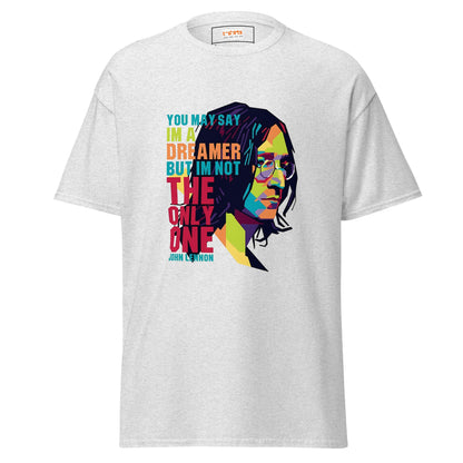 Lennon | Music Icon T-Shirt - Ash - T-Shirts Online