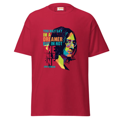 Lennon | Music Icon T-Shirt - Cardinal - T-Shirts Online