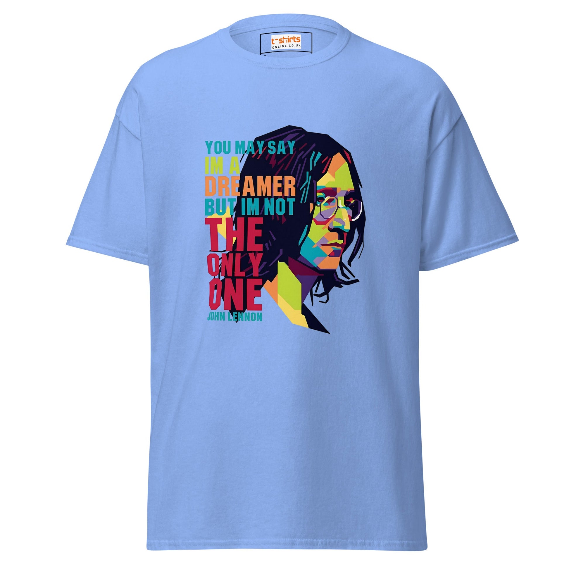 Lennon | Music Icon T-Shirt - Carolina Blue - T-Shirts Online