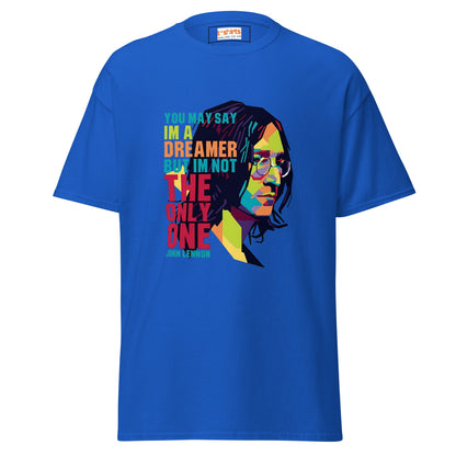 Lennon | Music Icon T-Shirt - Royal - T-Shirts Online