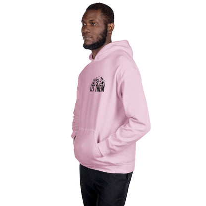 Let Them | Positivity Hoodie - Light Pink - T-Shirts Online