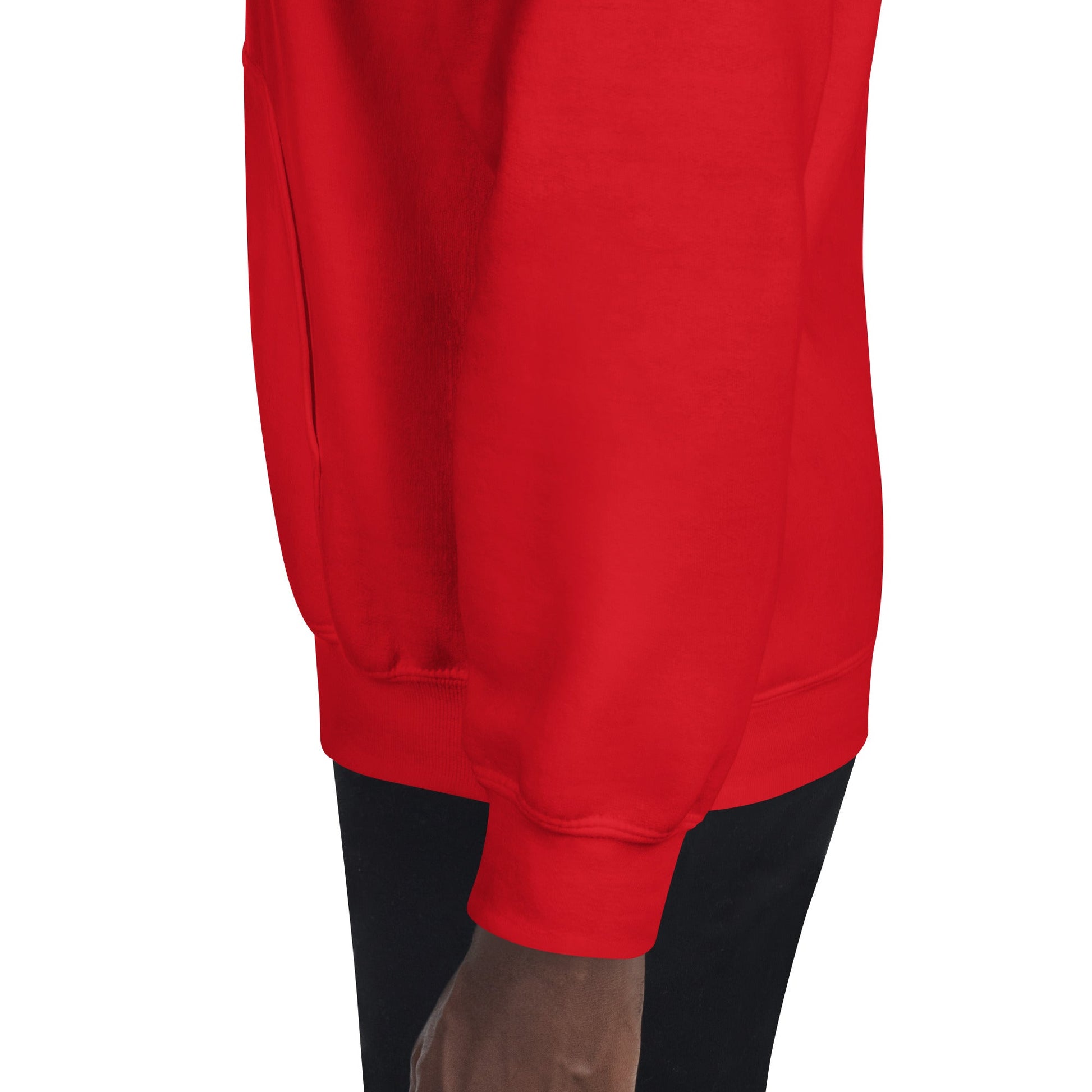 Let Them | Positivity Hoodie - Red - T-Shirts Online