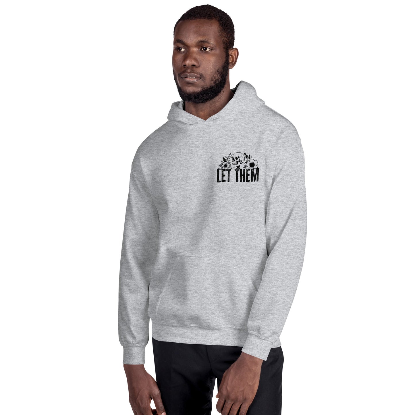 Let Them | Positivity Hoodie - Irish Green - T-Shirts Online