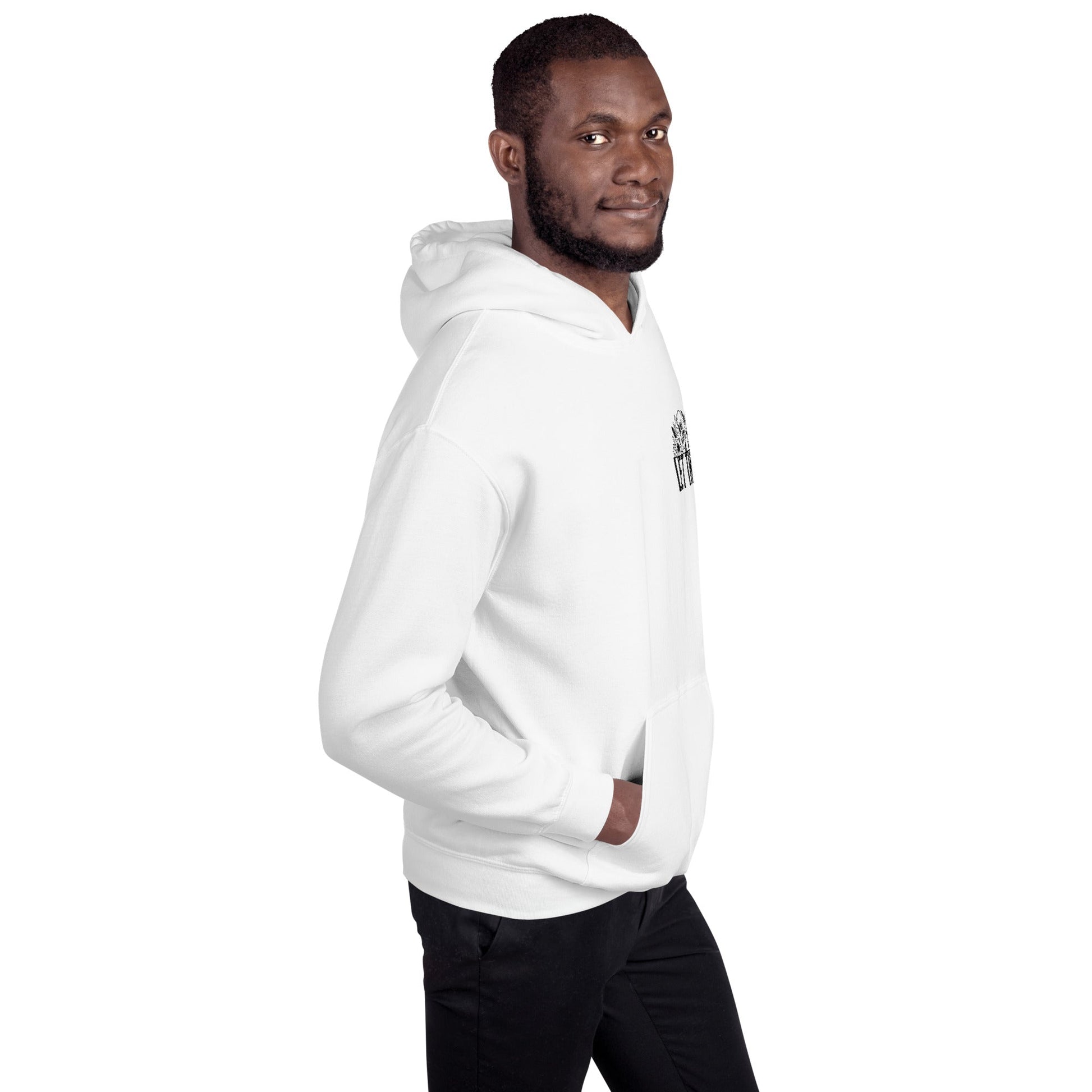 Let Them | Positivity Hoodie - White - T-Shirts Online