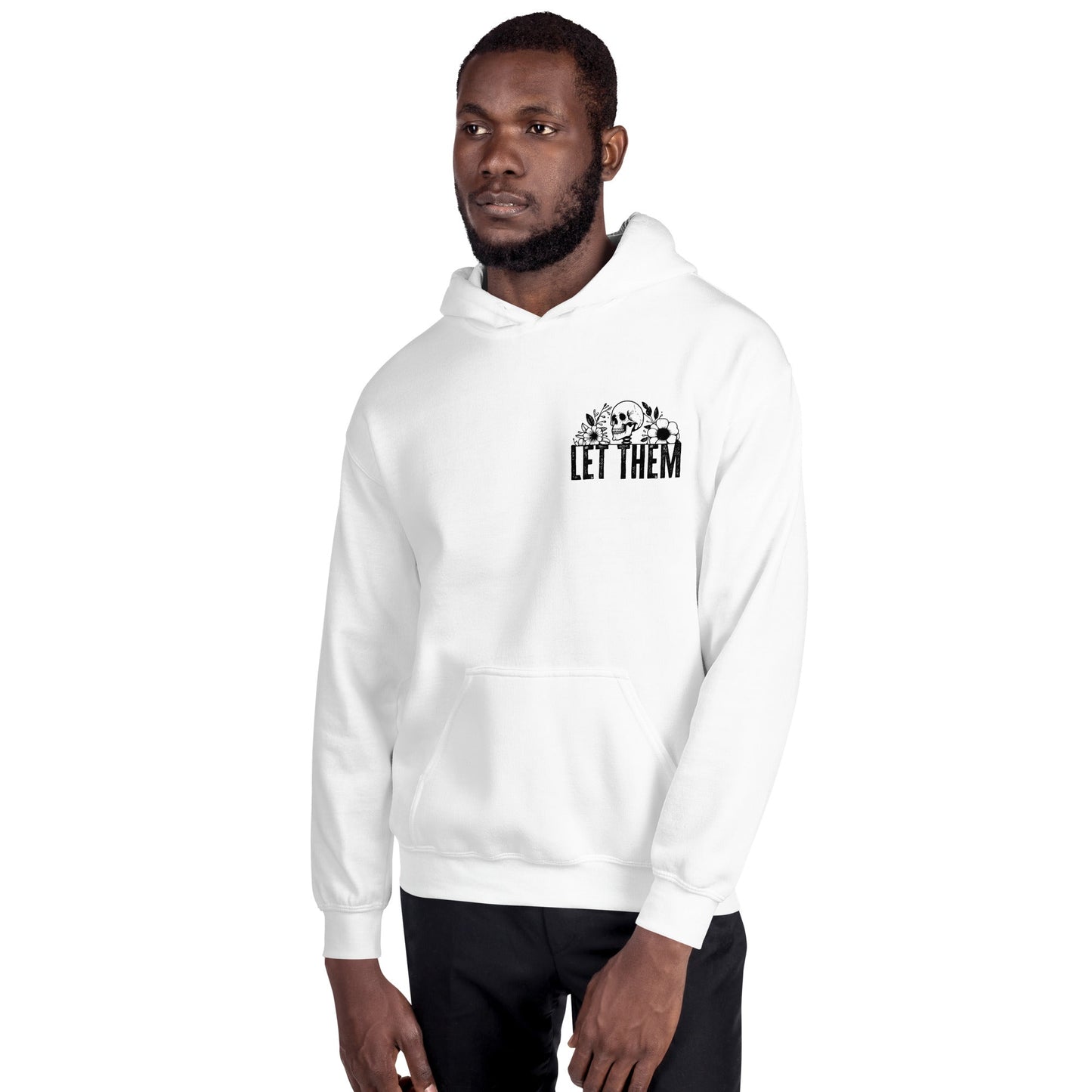 Let Them | Positivity Hoodie - Light Pink - T-Shirts Online