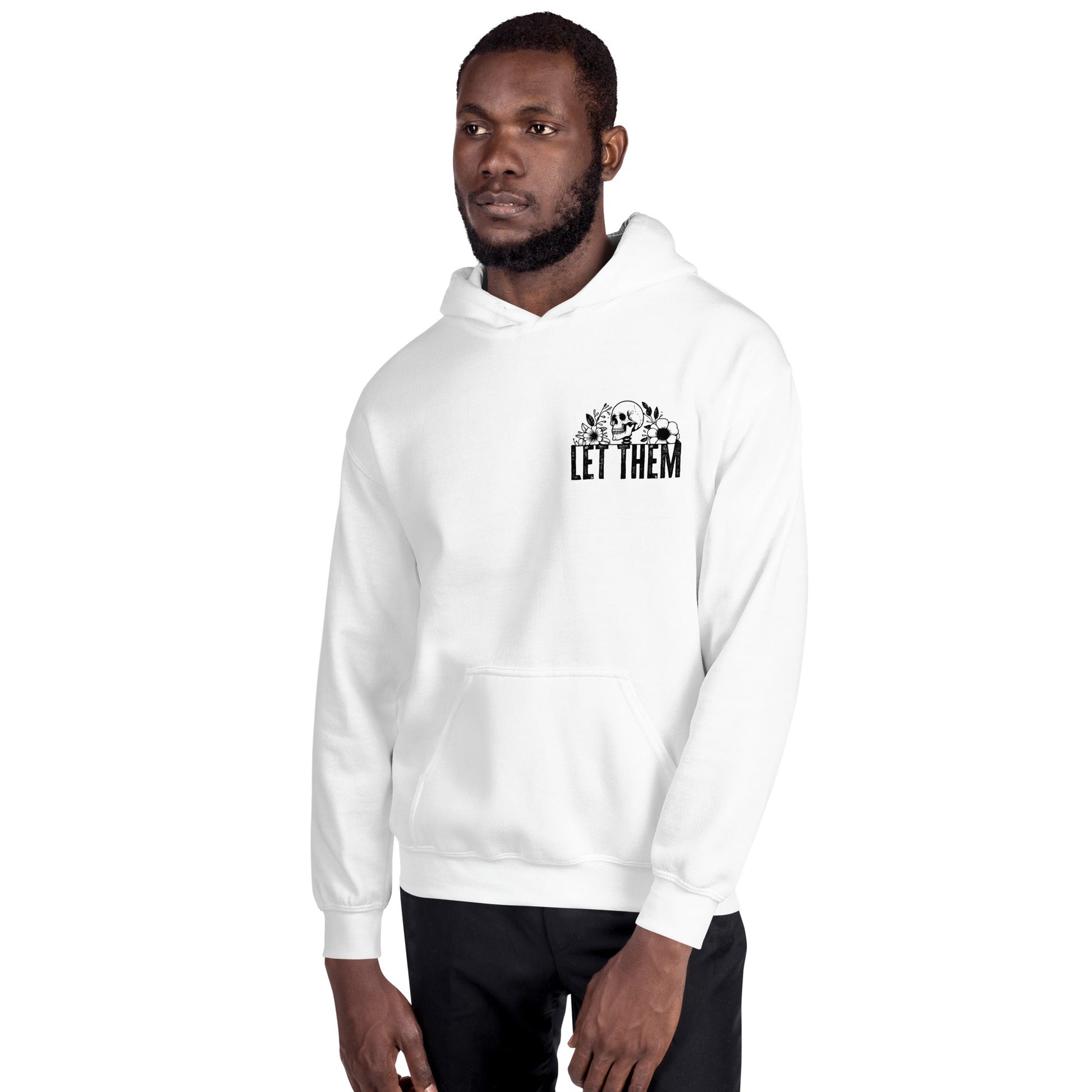 Let Them | Positivity Hoodie - Light Pink - T-Shirts Online