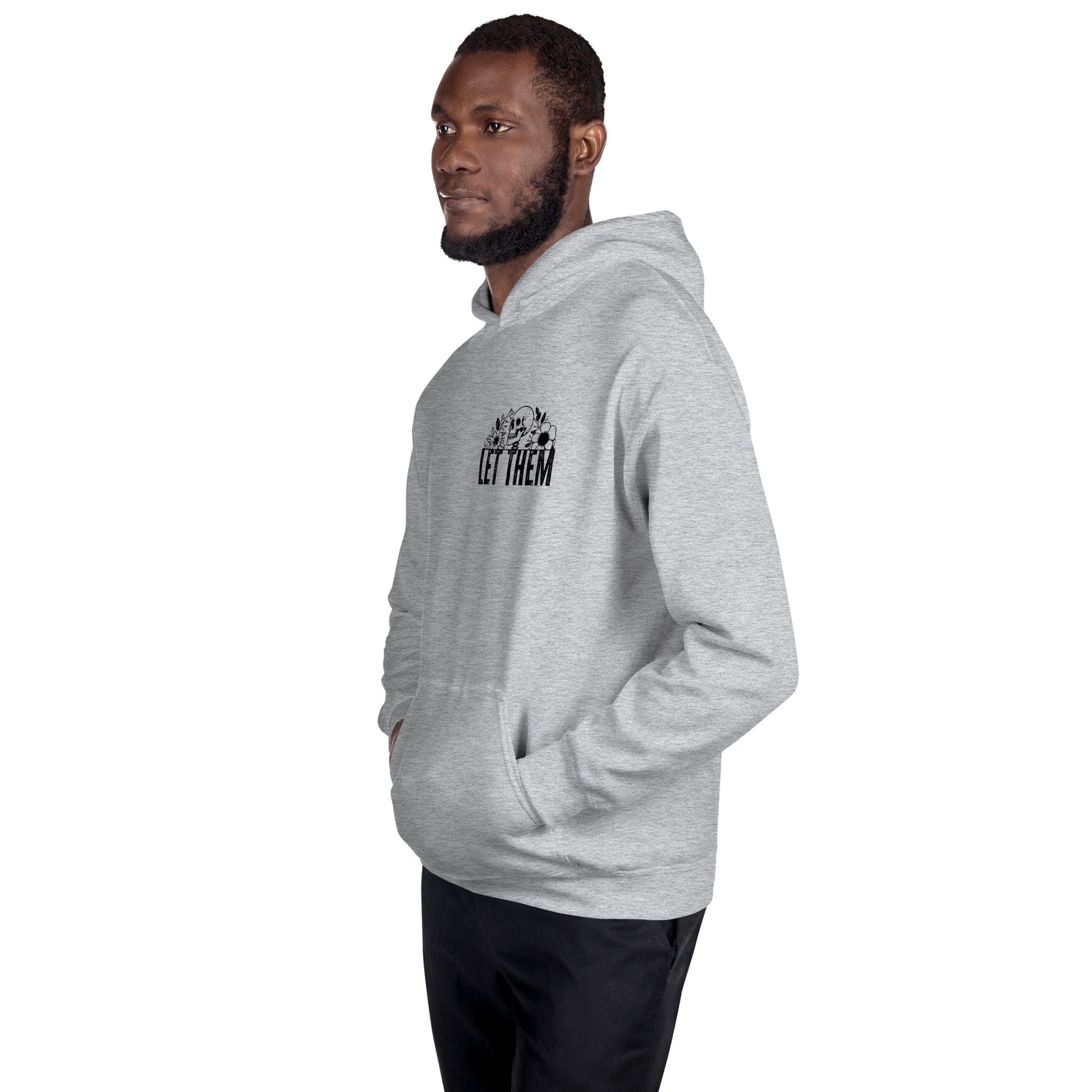 Let Them | Positivity Hoodie - Sport Grey - T-Shirts Online