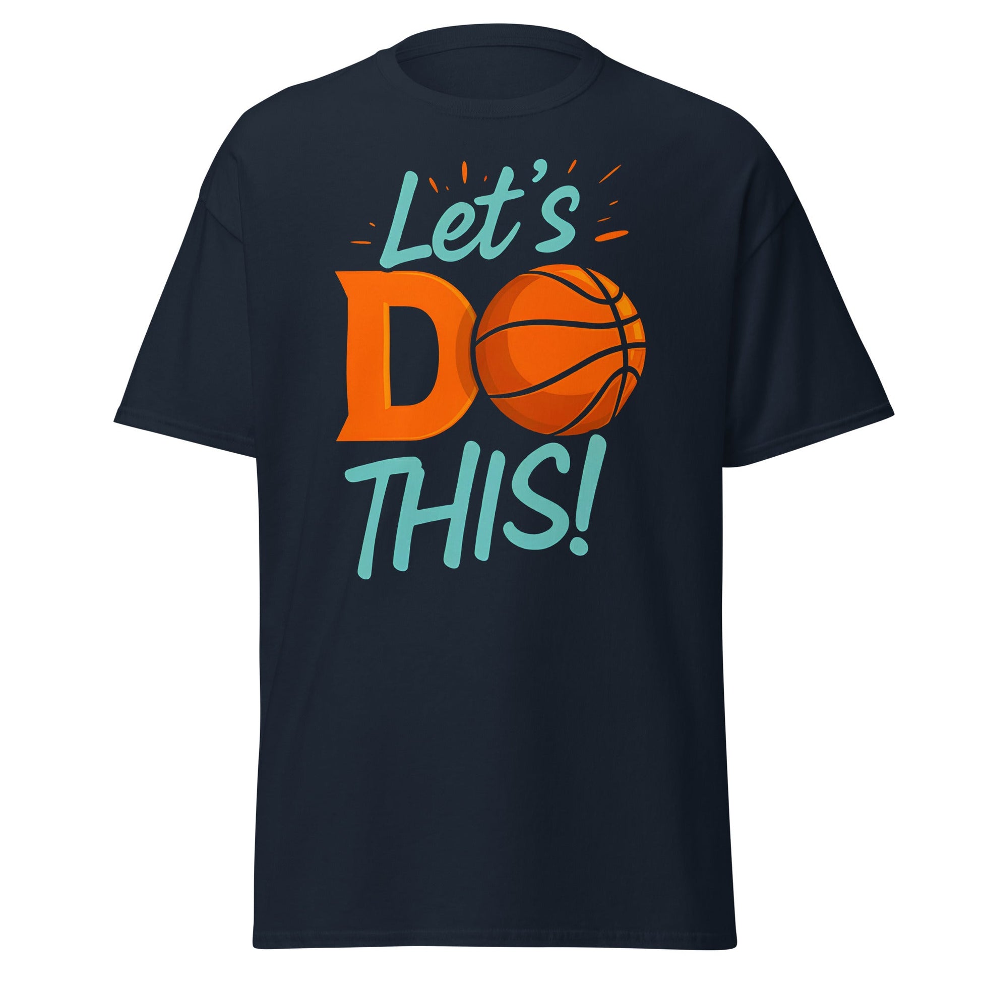 Let's Do This | Basketball T-Shirt - Navy - T-Shirts Online