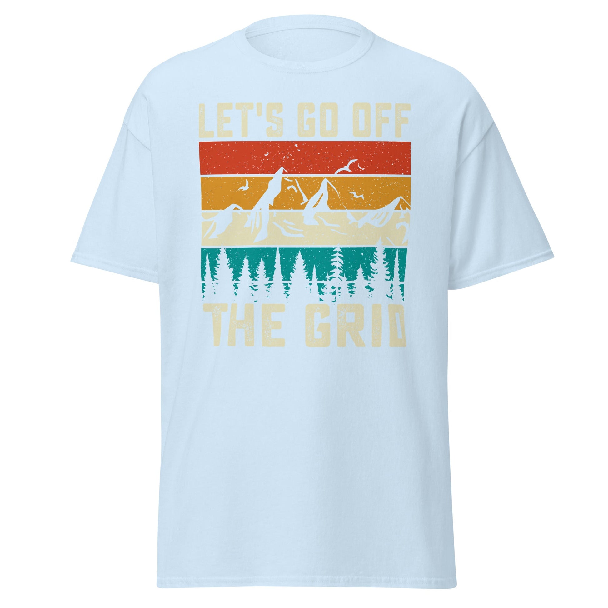 Lets Go Off Grid | Hiking T-Shirt - T-Shirts Online