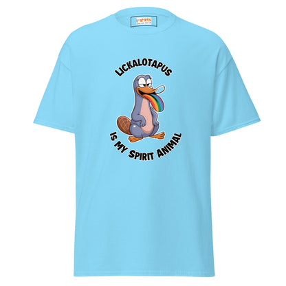 Lickalotapus | Risque T-Shirt - Sky - T-Shirts Online