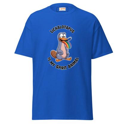 Lickalotapus | Risque T-Shirt - Royal - T-Shirts Online