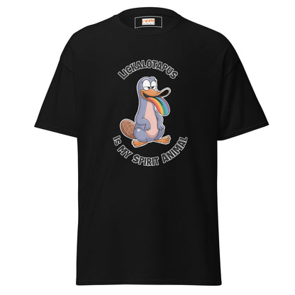 Lickalotapus | Risque T-Shirt - Black - T-Shirts Online