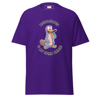 Lickalotapus | Risque T-Shirt - Purple - T-Shirts Online