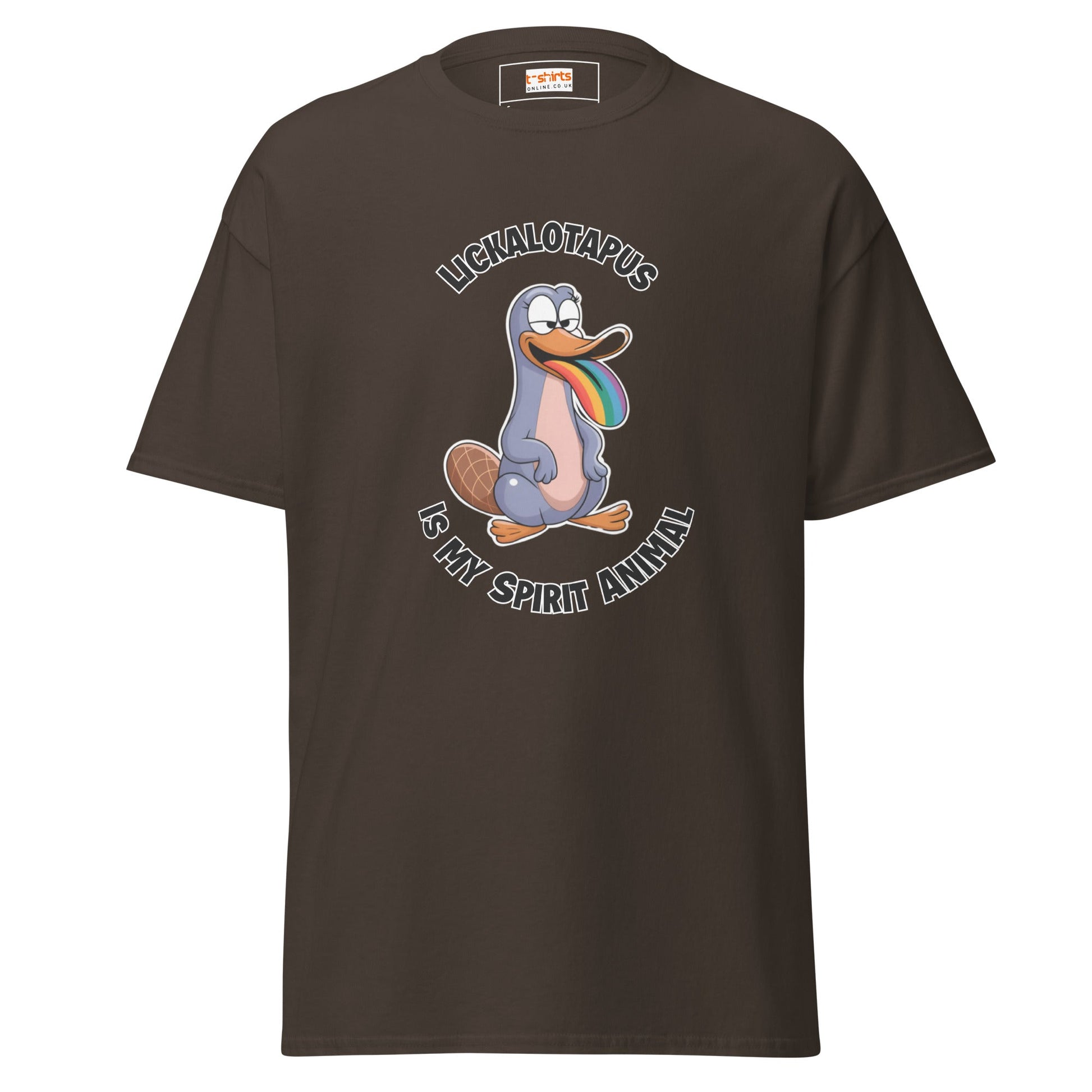 Lickalotapus | Risque T-Shirt - Dark Chocolate - T-Shirts Online