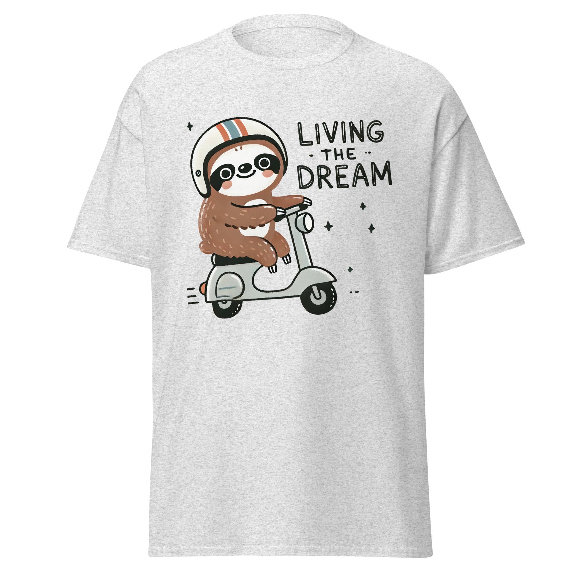Living the Dream | Sloth T-Shirt - T-Shirts Online