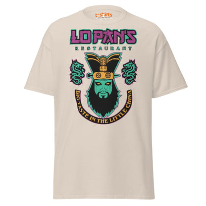 Lo Pan’s Restaurant T-Shirt | Retro Big Trouble Parody Tee - Natural - T-Shirts Online