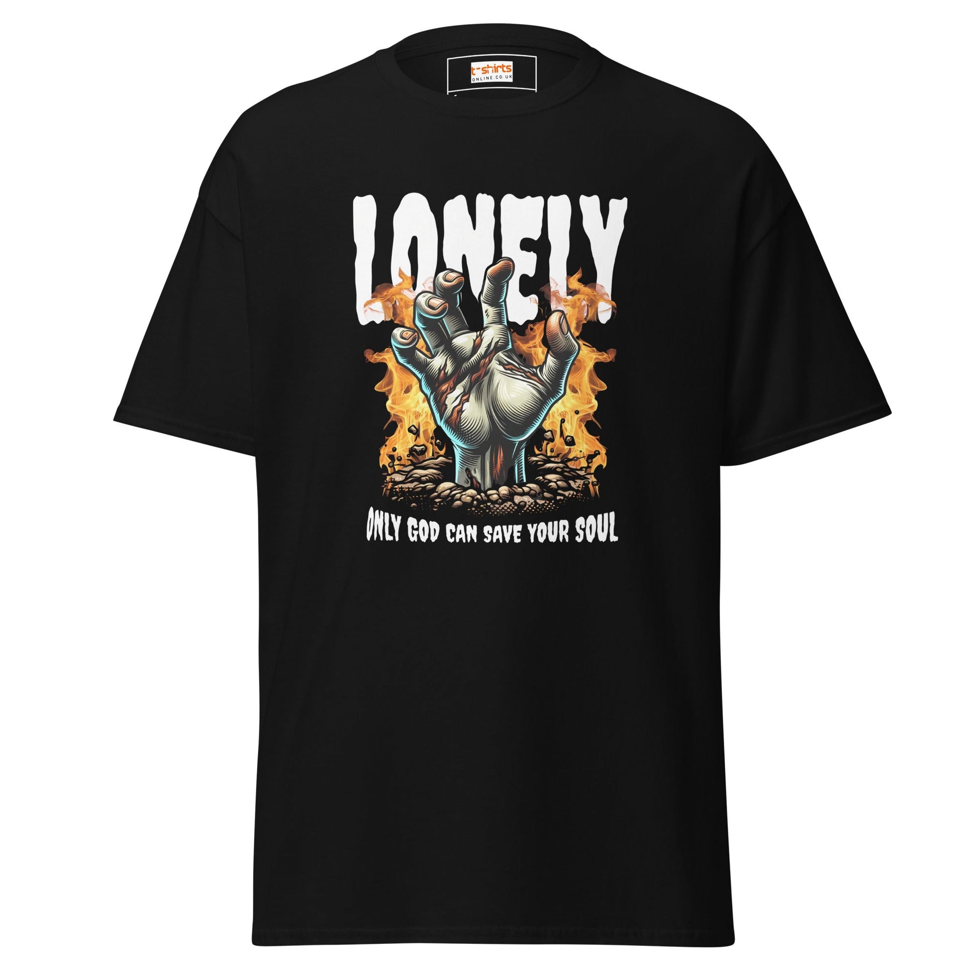 Lonely Zombie | Zombie T-Shirt - Black - T-Shirts Online