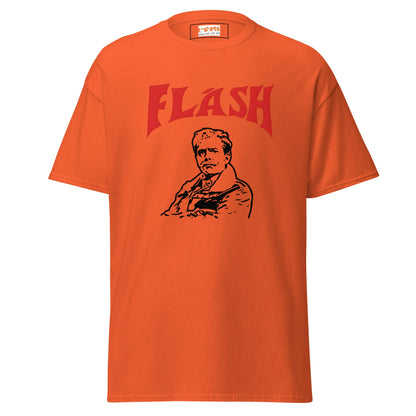 Lord FlashHeart | TV Comedy T-Shirt - Orange - T-Shirts Online