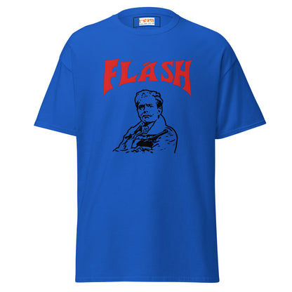 Lord FlashHeart | TV Comedy T-Shirt - Royal - T-Shirts Online