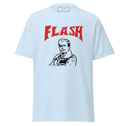 Lord FlashHeart | TV Comedy T-Shirt - Light Blue - T-Shirts Online