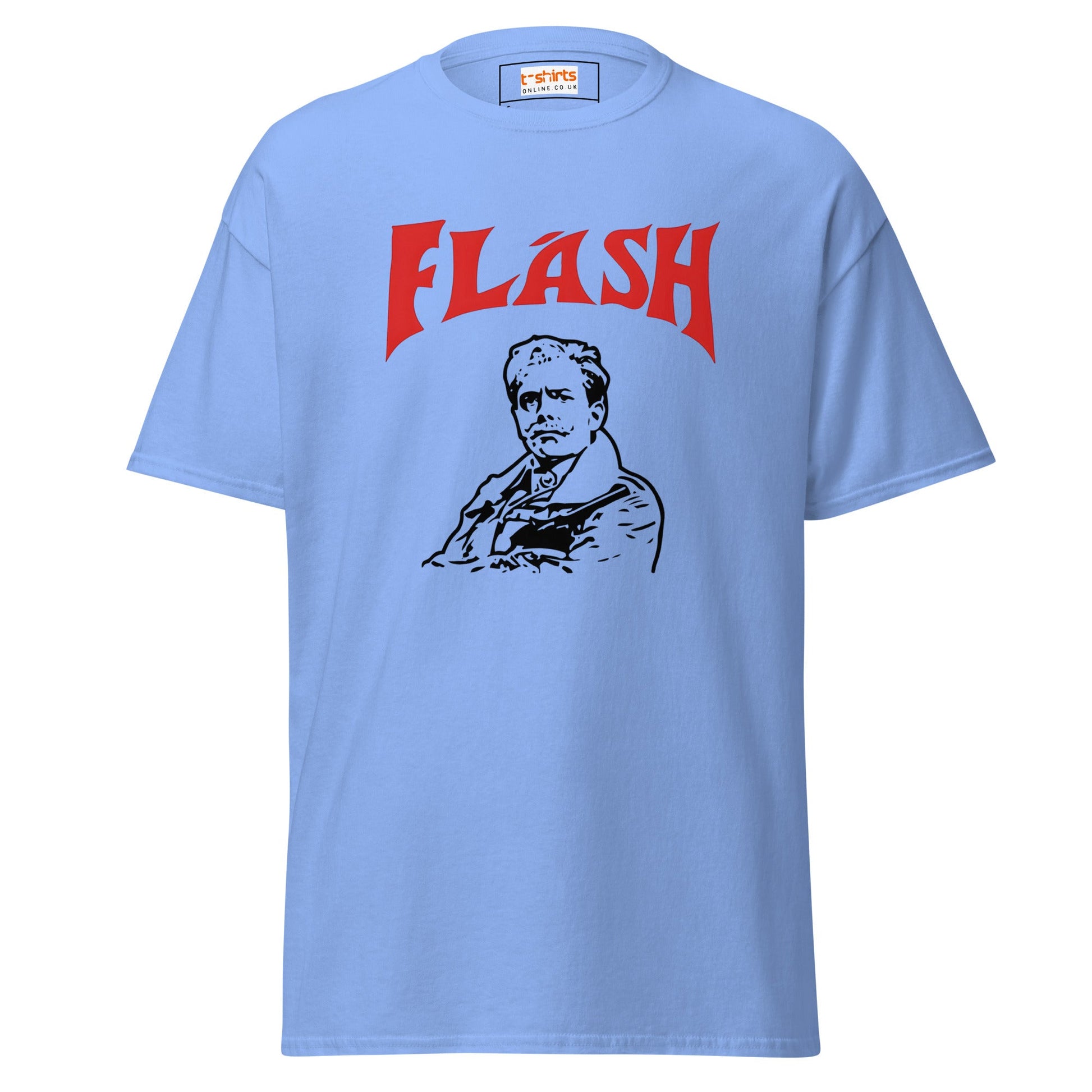 Lord FlashHeart | TV Comedy T-Shirt - Carolina Blue - T-Shirts Online