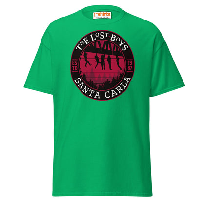 Lost Boys Santa Carla T-Shirt | Vintage Horror Movie Tee - Irish Green - T-Shirts Online