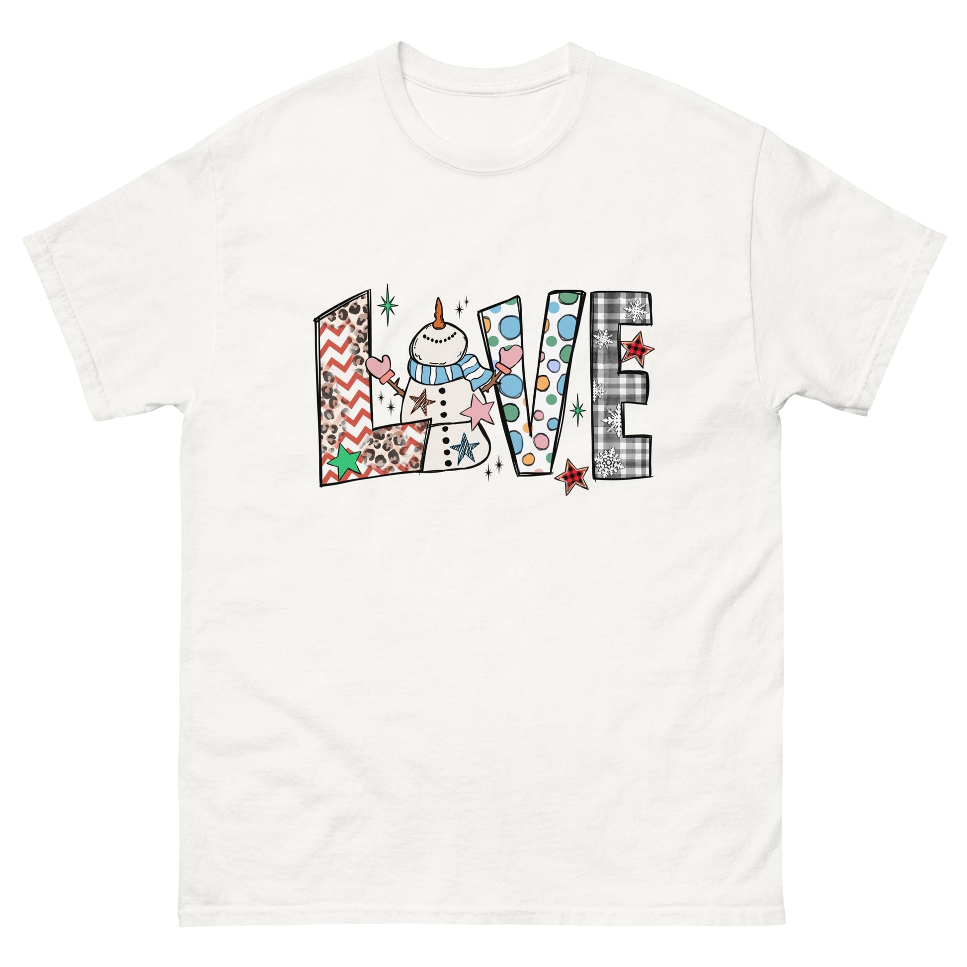 Love Christmas | Christmas T-Shirt - White - T-Shirts Online