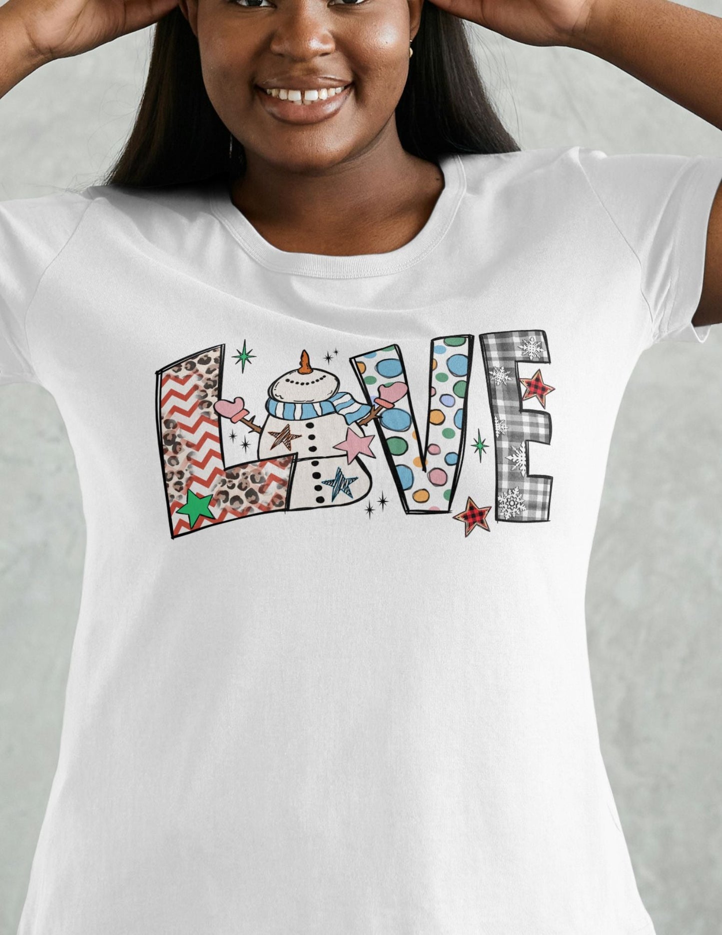 Love Christmas | Christmas T-Shirt - Black - T-Shirts Online