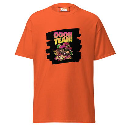 Macho Man | Mashup T-Shirt - Orange - T-Shirts Online