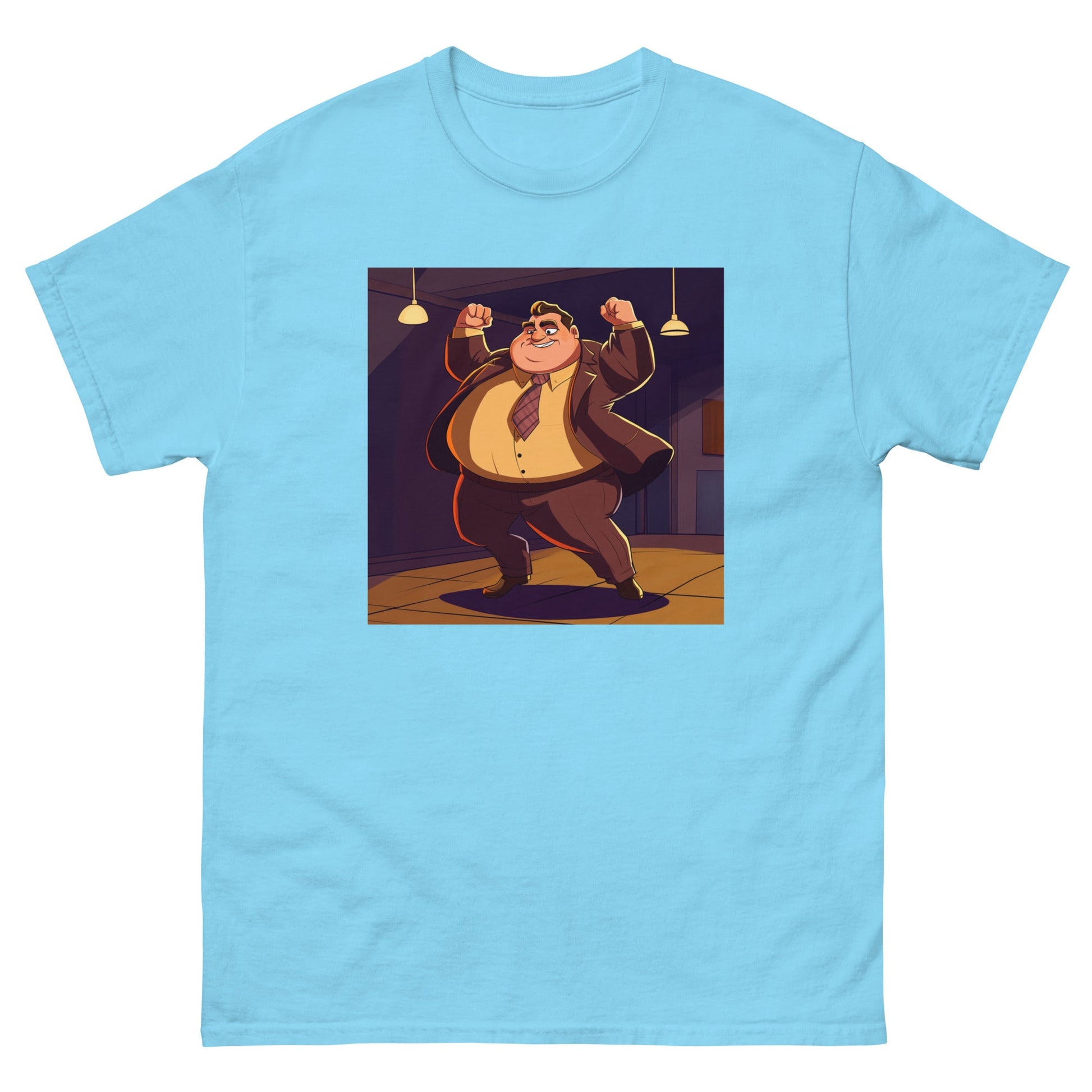 Mafia Boss | Men's T-Shirt - Sky - T-Shirts Online