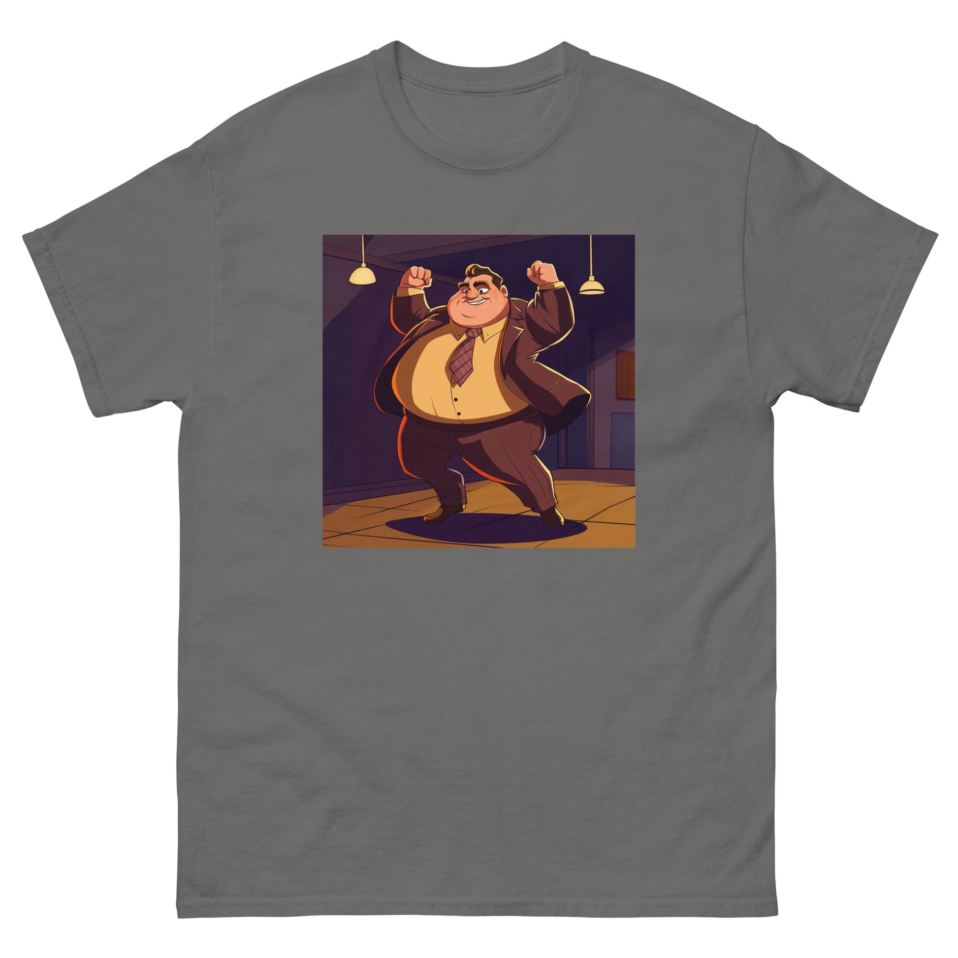 Mafia Boss | Men's T-Shirt - Charcoal - T-Shirts Online
