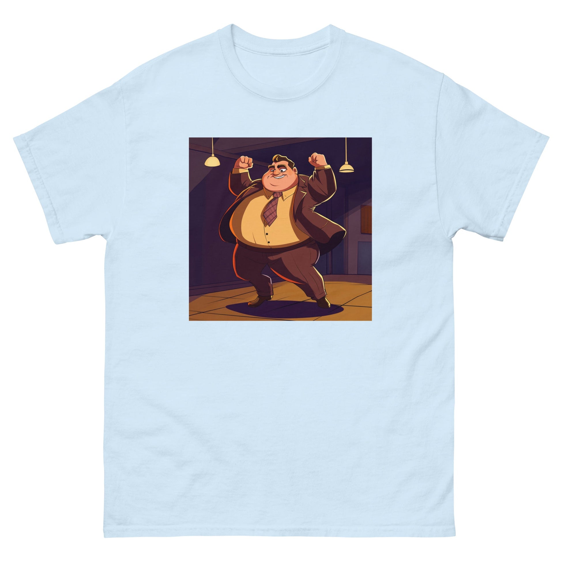 Mafia Boss | Men's T-Shirt - Light Blue - T-Shirts Online