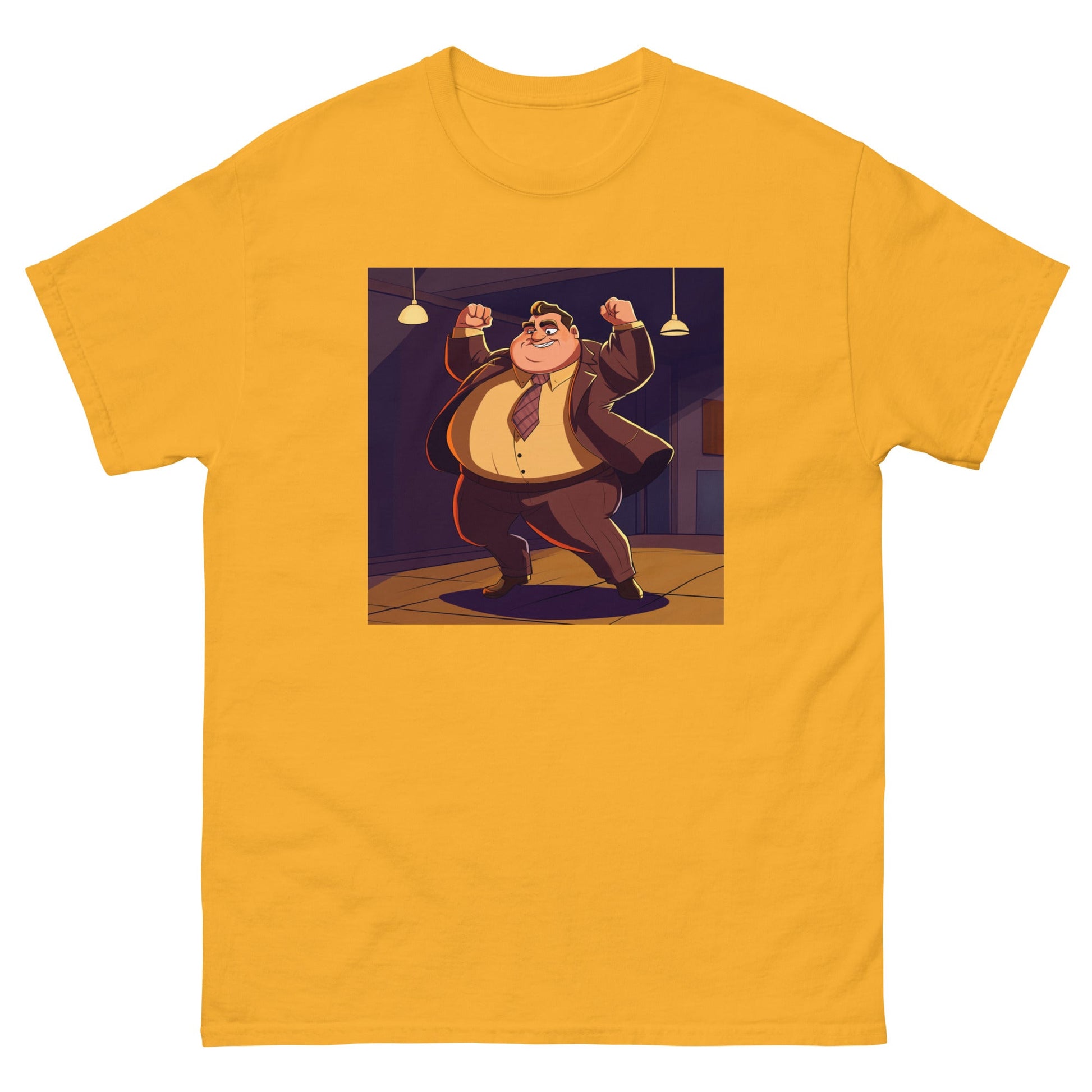 Mafia Boss | Men's T-Shirt - Gold - T-Shirts Online