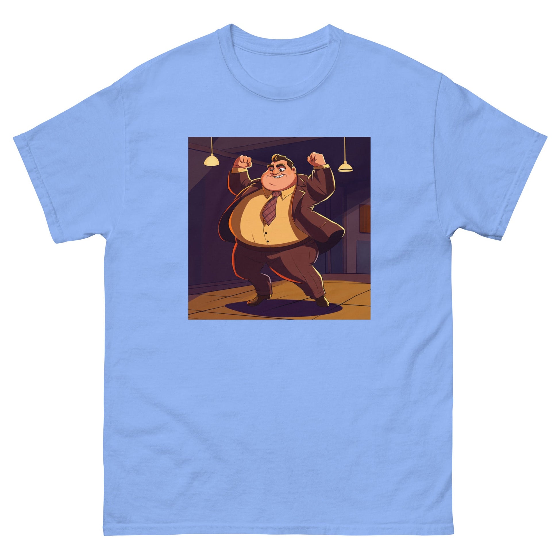 Mafia Boss | Men's T-Shirt - Carolina Blue - T-Shirts Online
