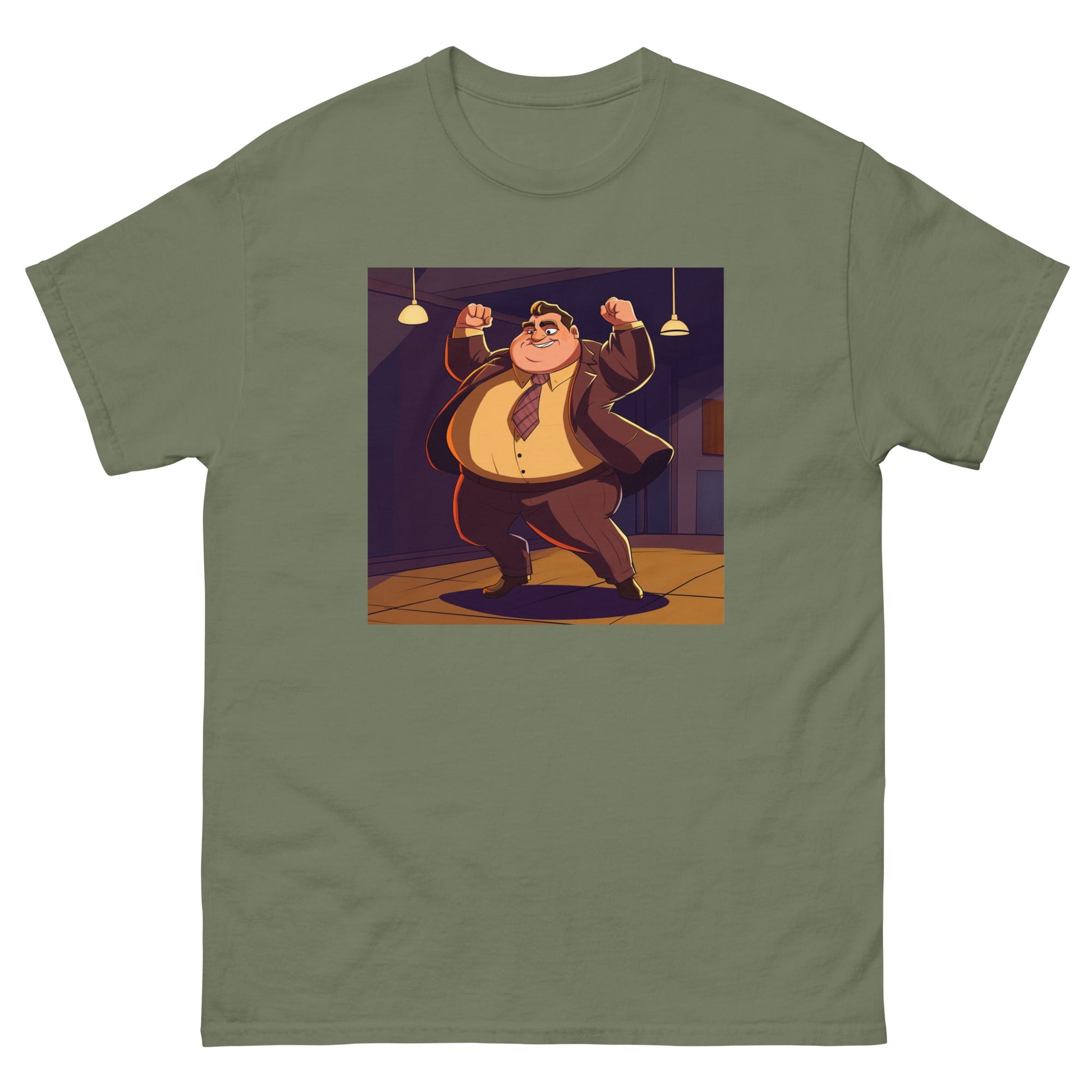 Mafia Boss | Men's T-Shirt - Military Green - T-Shirts Online