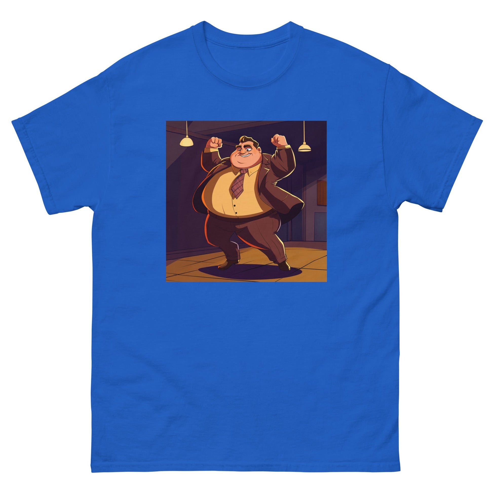Mafia Boss | Men's T-Shirt - Royal - T-Shirts Online