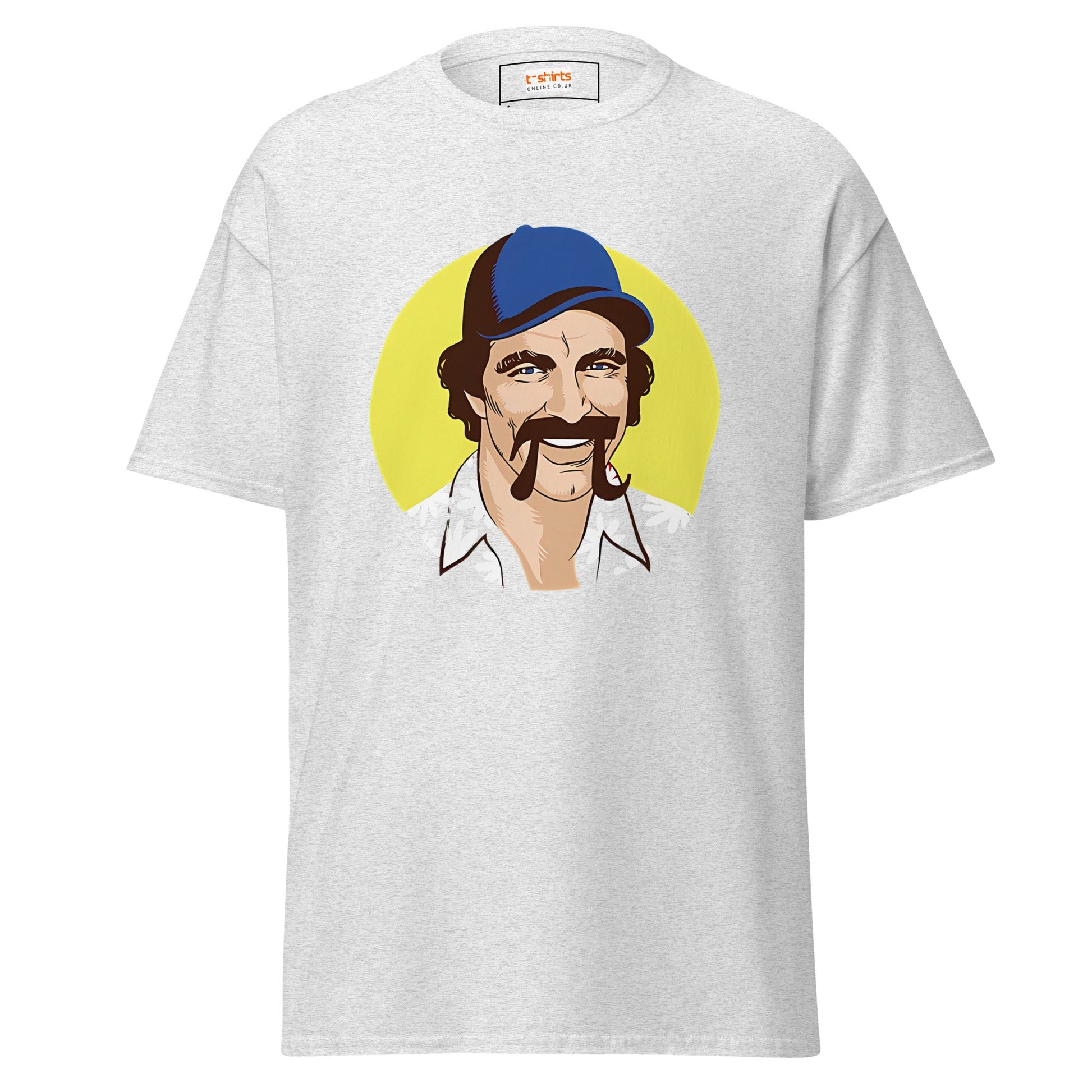 Magnum PI | TV Parody T-Shirt - Ash - T-Shirts Online