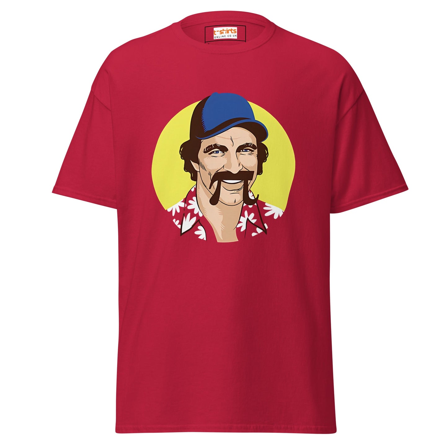 Magnum PI | TV Parody T-Shirt - Cardinal - T-Shirts Online