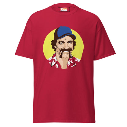 Magnum PI | TV Parody T-Shirt - Cardinal - T-Shirts Online