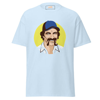 Magnum PI | TV Parody T-Shirt - Light Blue - T-Shirts Online