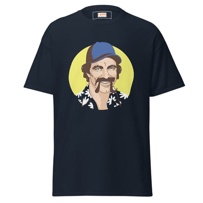Magnum PI | TV Parody T-Shirt - Navy - T-Shirts Online