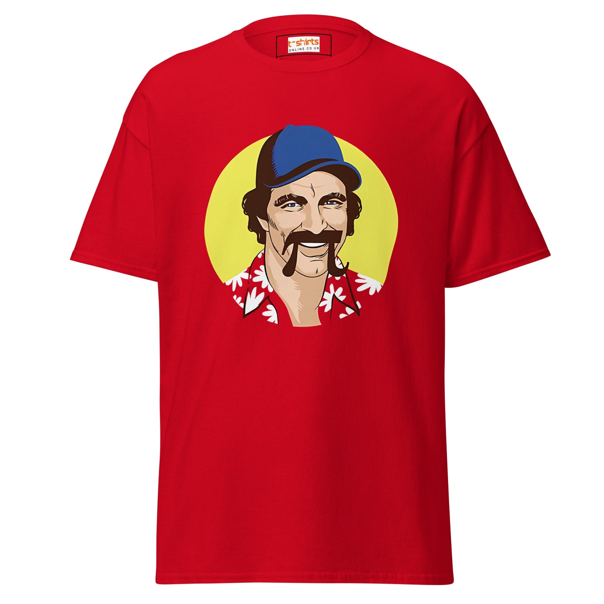 Magnum PI | TV Parody T-Shirt - Red - T-Shirts Online