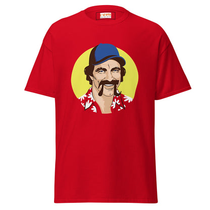 Magnum PI | TV Parody T-Shirt - Red - T-Shirts Online