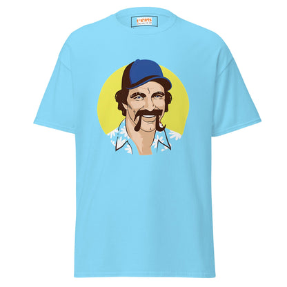 Magnum PI | TV Parody T-Shirt - Sky - T-Shirts Online