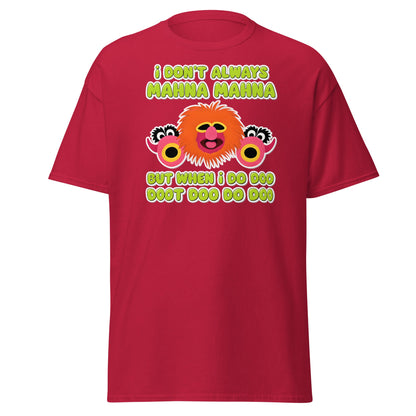 Mahna Mahna Funny Muppet Inspired T-Shirt - Doo Doot Doo - Cardinal - T-Shirts Online