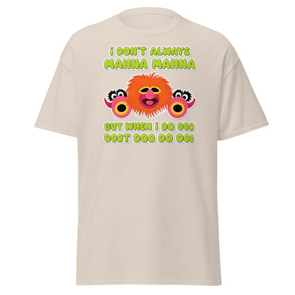 Mahna Mahna Funny Muppet Inspired T-Shirt - Doo Doot Doo - Natural - T-Shirts Online