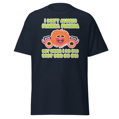 Mahna Mahna Funny Muppet Inspired T-Shirt - Doo Doot Doo - Navy - T-Shirts Online