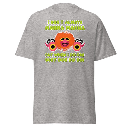 Mahna Mahna Funny Muppet Inspired T-Shirt - Doo Doot Doo - Sport Grey - T-Shirts Online