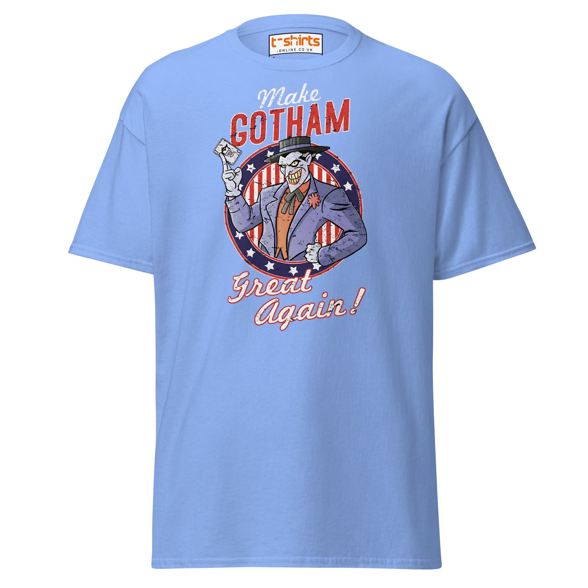 Make Gotham Great Again T-Shirt - Carolina Blue - T-Shirts Online