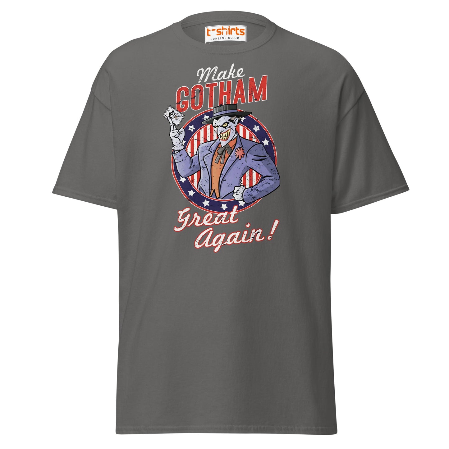 Make Gotham Great Again T-Shirt - Charcoal - T-Shirts Online